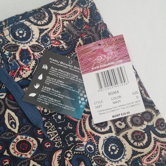 Kanu Surf Womens Active Swim Swim Board Short - Picture 2 of 6